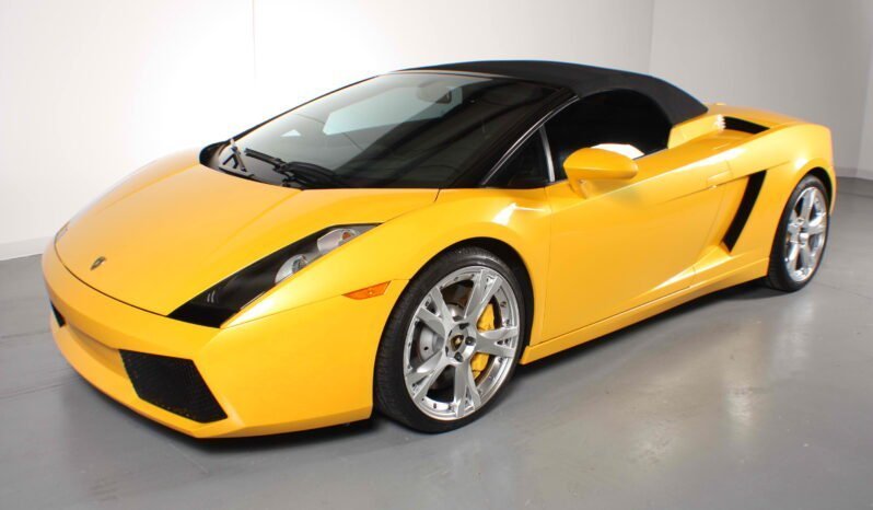 2006 Lamborghini Gallardo Spyder E Gear full